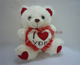 Gấu ôm tim