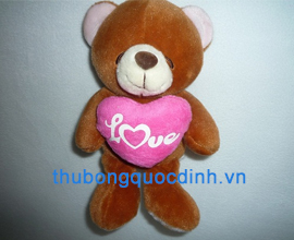 Gấu ôm tim