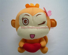 Khỉ bông ôm tim
