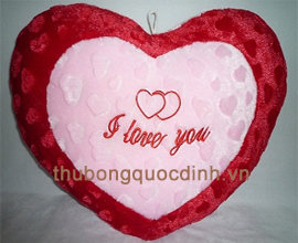 Gối bông tim