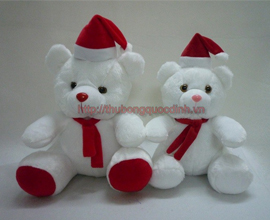 Gấu đội nón noel